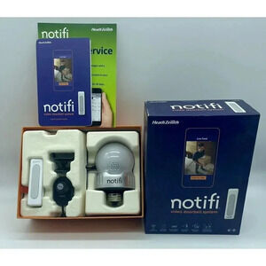 Heath Zenith Notifi Video Doorbell System Camera Chime Doorbell Bulb‎ SL3010-00